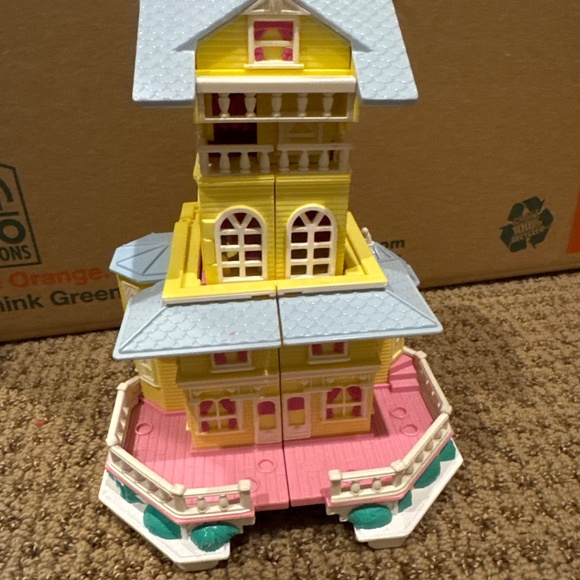 Polly Pocket Clubhouse pop up Party Playhouse vintage - Picture 4 of 5